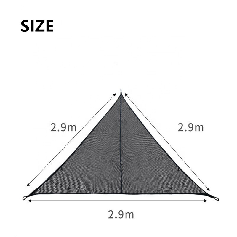 Wholesale Multi-person Triangular Easy Hanging Comfortable Camping Aerial Travel Ultralight Net Outdoor Triangle Hammock