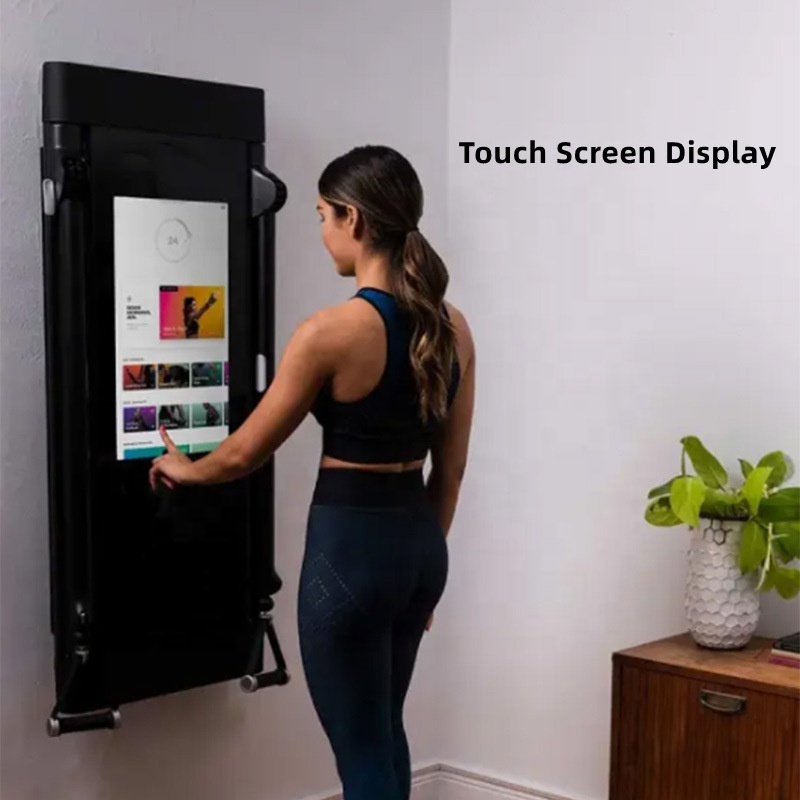 New Lcd Display Professional Mirror Wall Mounted Dual Cable Trainer Home Smart Intelligent Comprehensive Fitness Machine