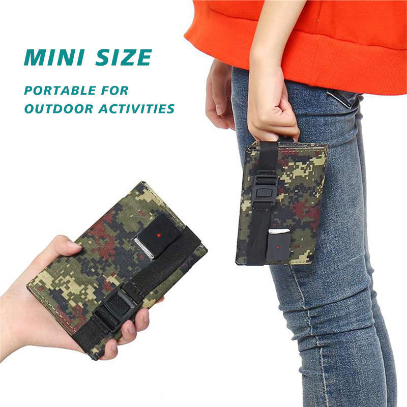 Mini Size Monocrystalline Silicon Semi Foldable Solar Panel 10 watt 5V Portable for Outdoor Activities