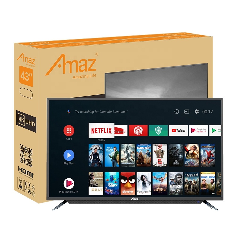 Manufacturer television 4k 32 inch smart tv with DVBT2S2