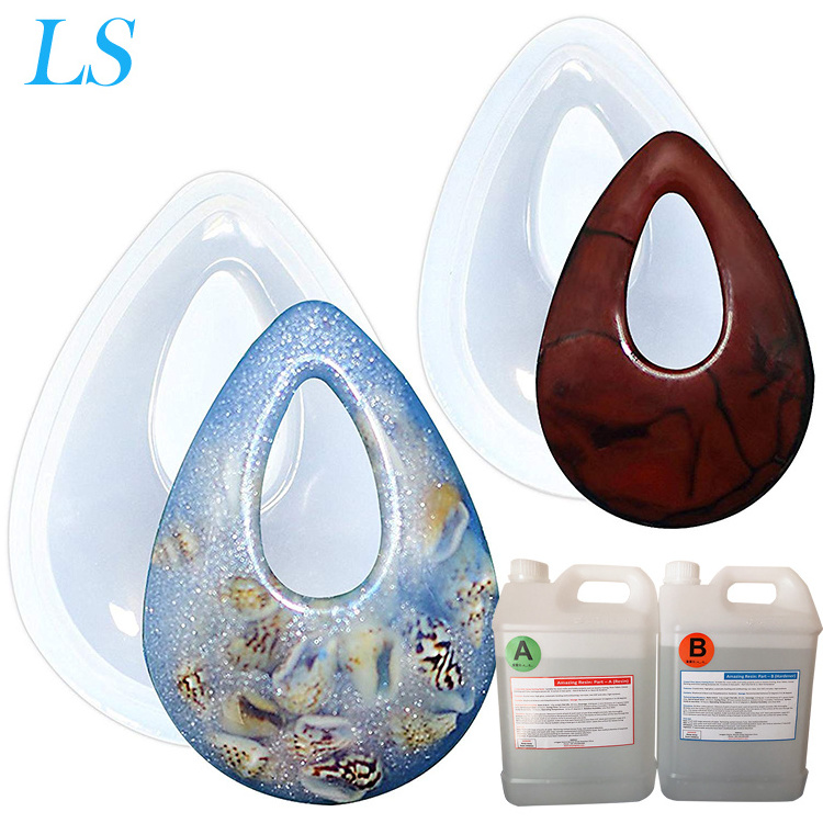 Double Components Super Transparent Clear Two Component Epoxy Resin Glue For Jewelry