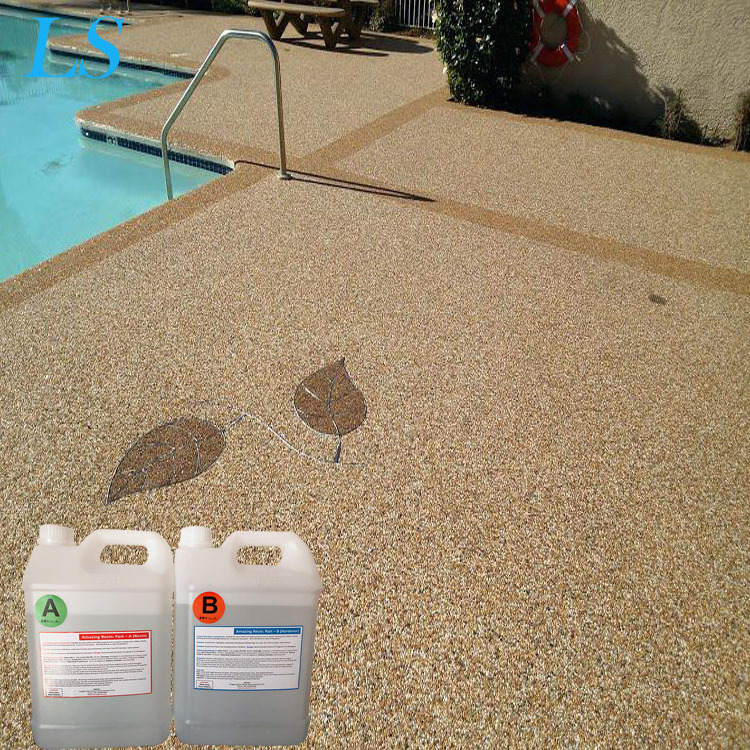 Food Safe Epoxy AB Resin Glue Adhesive for Crushed Pebble Stones Mixing for Walkingways