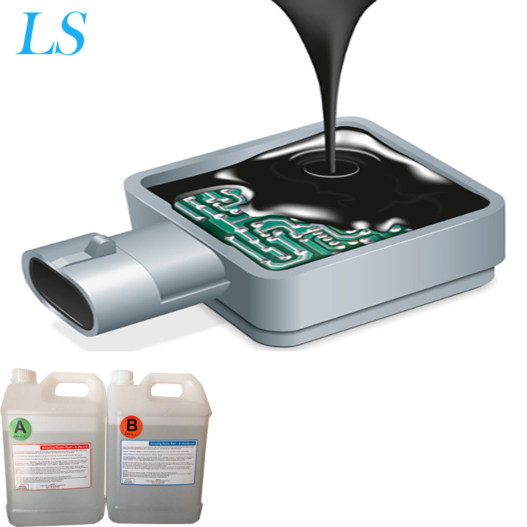 Black Epoxy Resin AB Glue Epoxy Potting Compound for Electronic Components Encapsulation