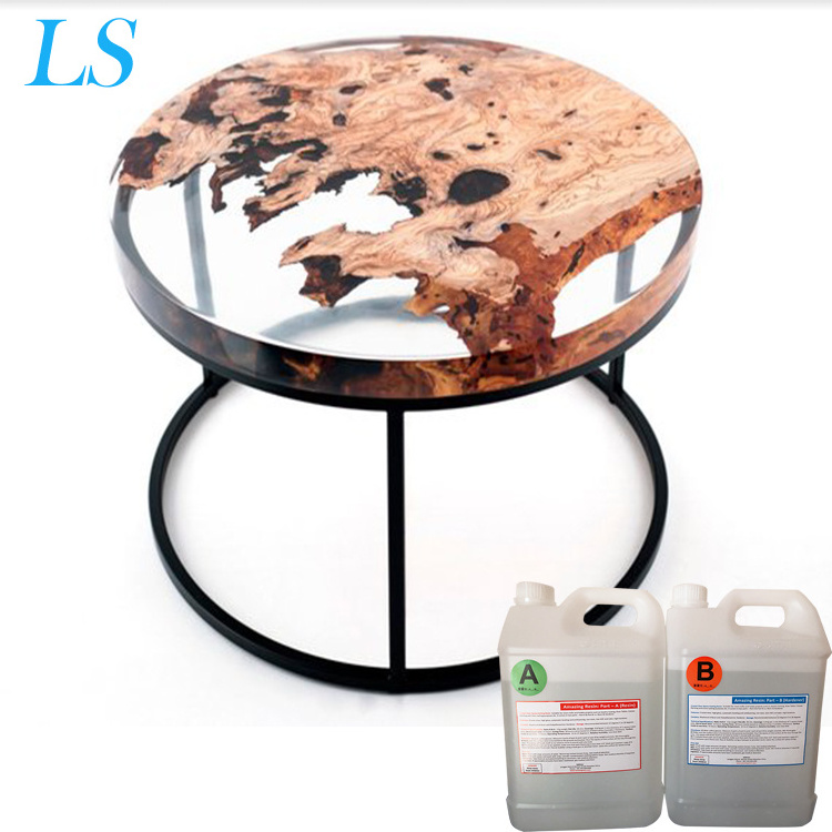 Wholesale Epoxy Resin Clear Liquid Crystal for Adhesive Glue AB Adhesive For Wood Casting Resin