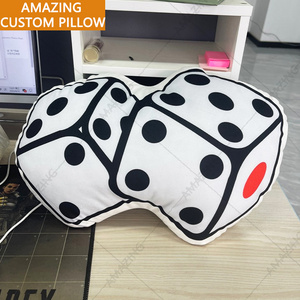 Low MOQ Custom Pillow cases  Polyester Cotton Digital Sublimation printed Sofa Cushion Covers Pillow Case for room