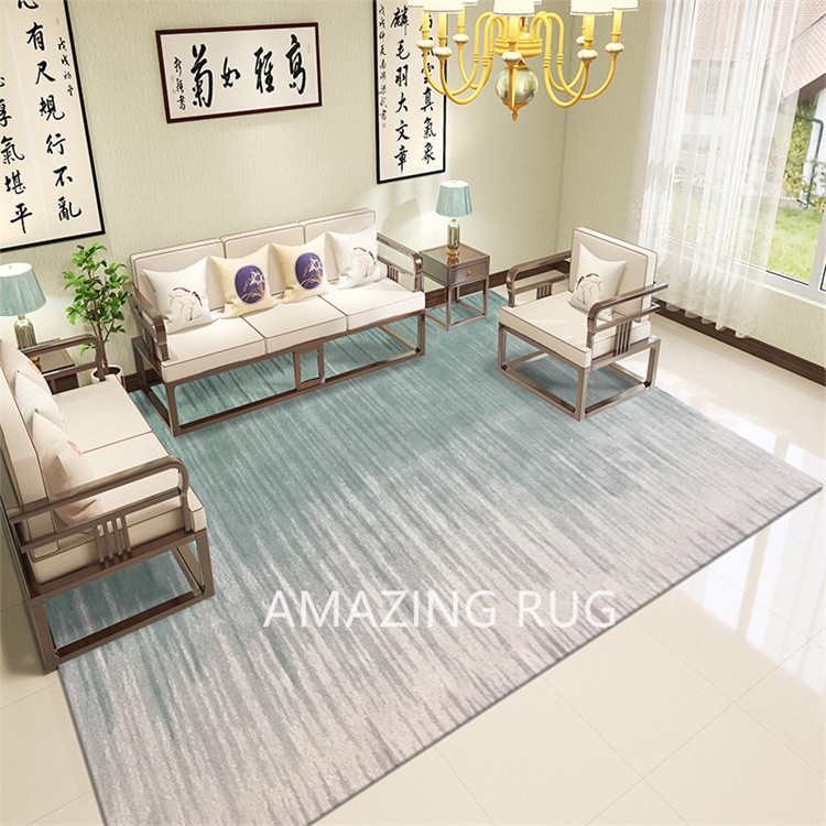 Long pile15mm soft colorful carpet for living room plush shaggy carpet custom rainbow rugs for kids bedroom