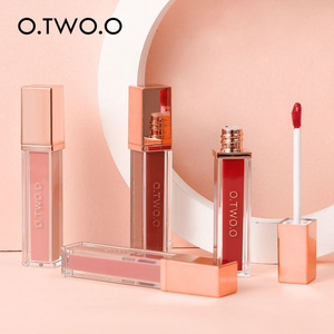 O.TWO.O 12 color Matte Private Label Velvet Custom Makeup 100% vegan Liquid Lipstick