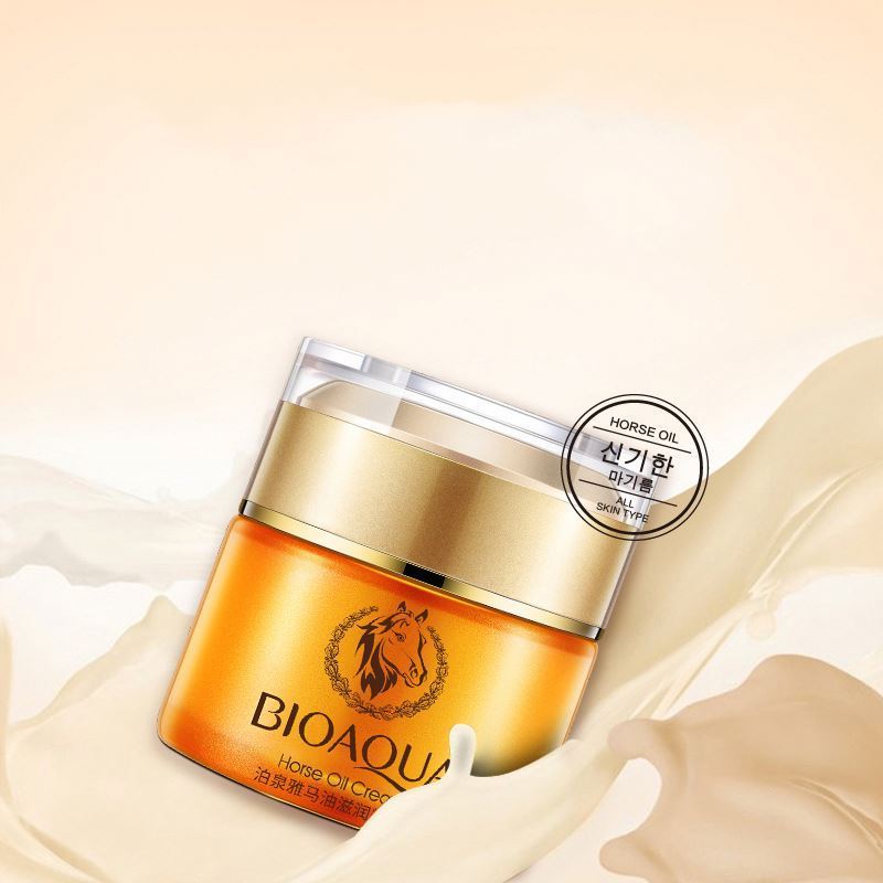 OEM BIOAQUA wholesale factory horse oil moisturizing anti aginig whitening face cream lotion