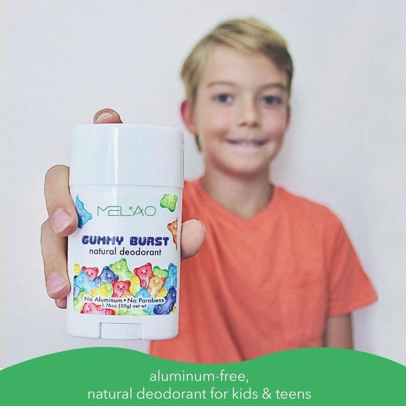 Custom Private Vegan Kids Body Natural Deodorant Antiperspirant Stick For Children