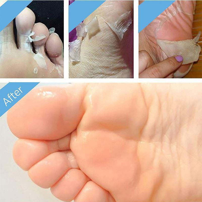 wholesale Baby Soft Lavender Scented Natural   Care Foot Mask Sheets  exfoliating foot peel mask