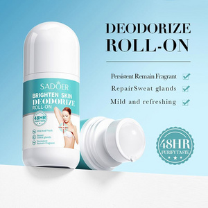 OEM SADOER private label liquid prevent odor roll on deodorizer vegan long lasting fragrance roll on deodorant