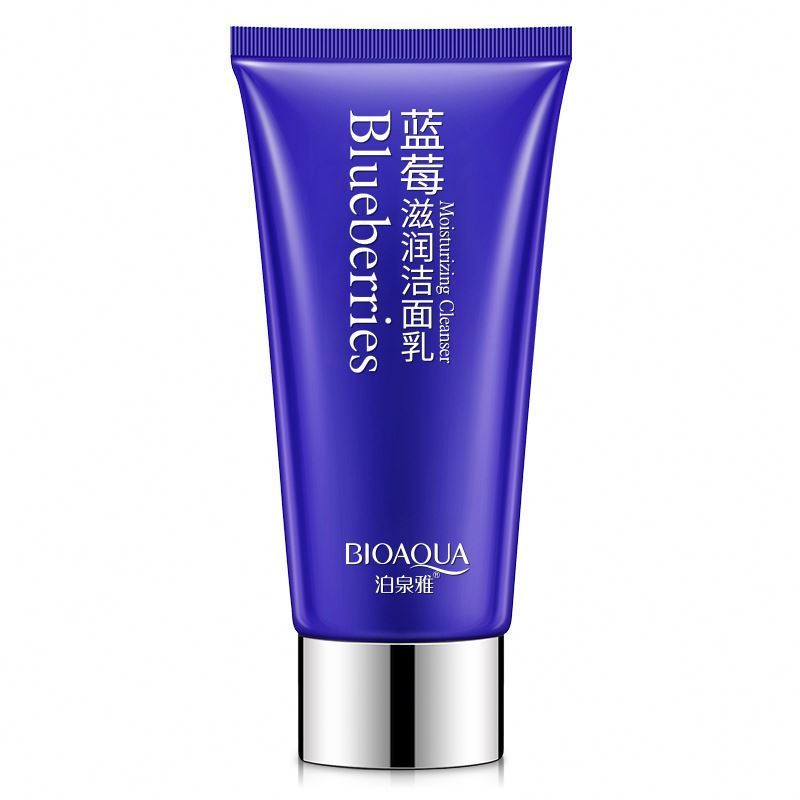 OEM/ODM BIOAQUA Blueberry miracle Facial Cleanser for skin care moisturizing nourishing hydrating deep cleansing cleanser