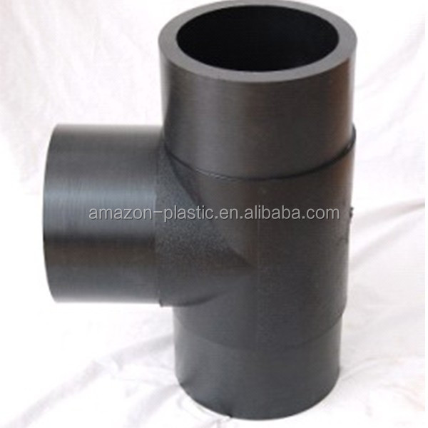 PE100 HDPE Pipe Fitting 160mm Butt Fusion Equal Tee SDR11