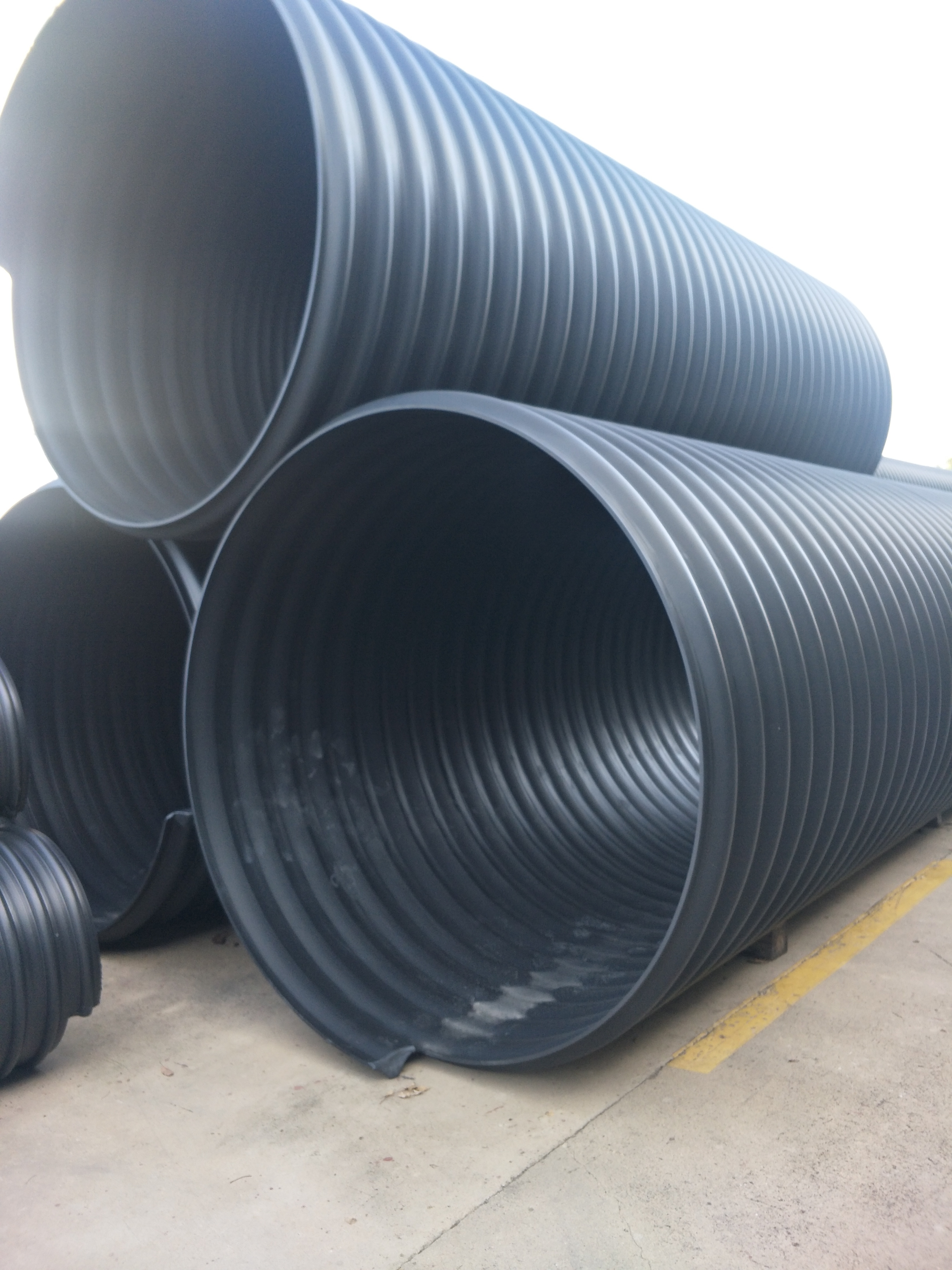 corrugated pipe 5 cm 1500mm corrugated Hdpe steel composite pipe