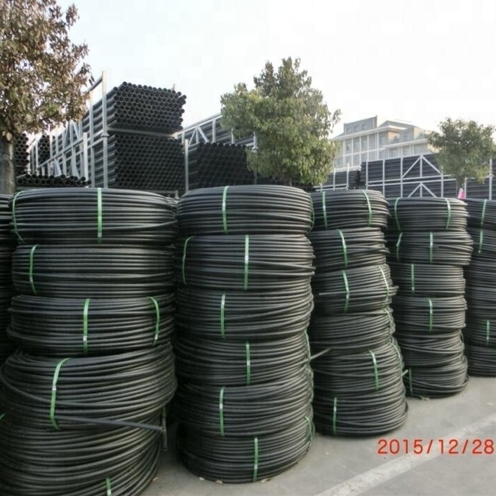 Manufacturer 16mm hdpe pipe pe irrigation pipe in coil