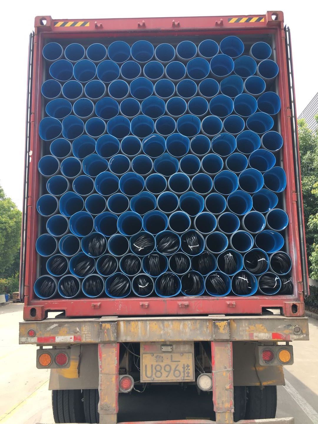 48 culvert pipe HDPE double wall 6 meter length