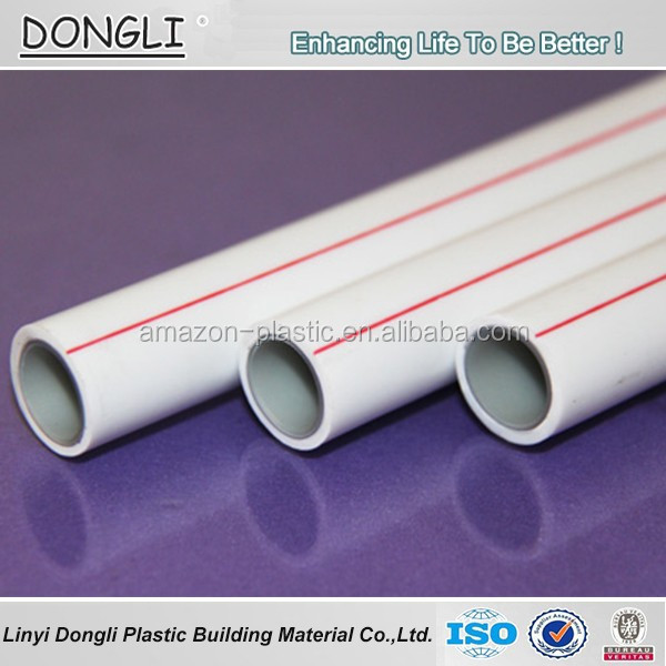 ISO standard Eco friendly extruded rigid polypropylene pipe 25mm PPR tube PN12.5