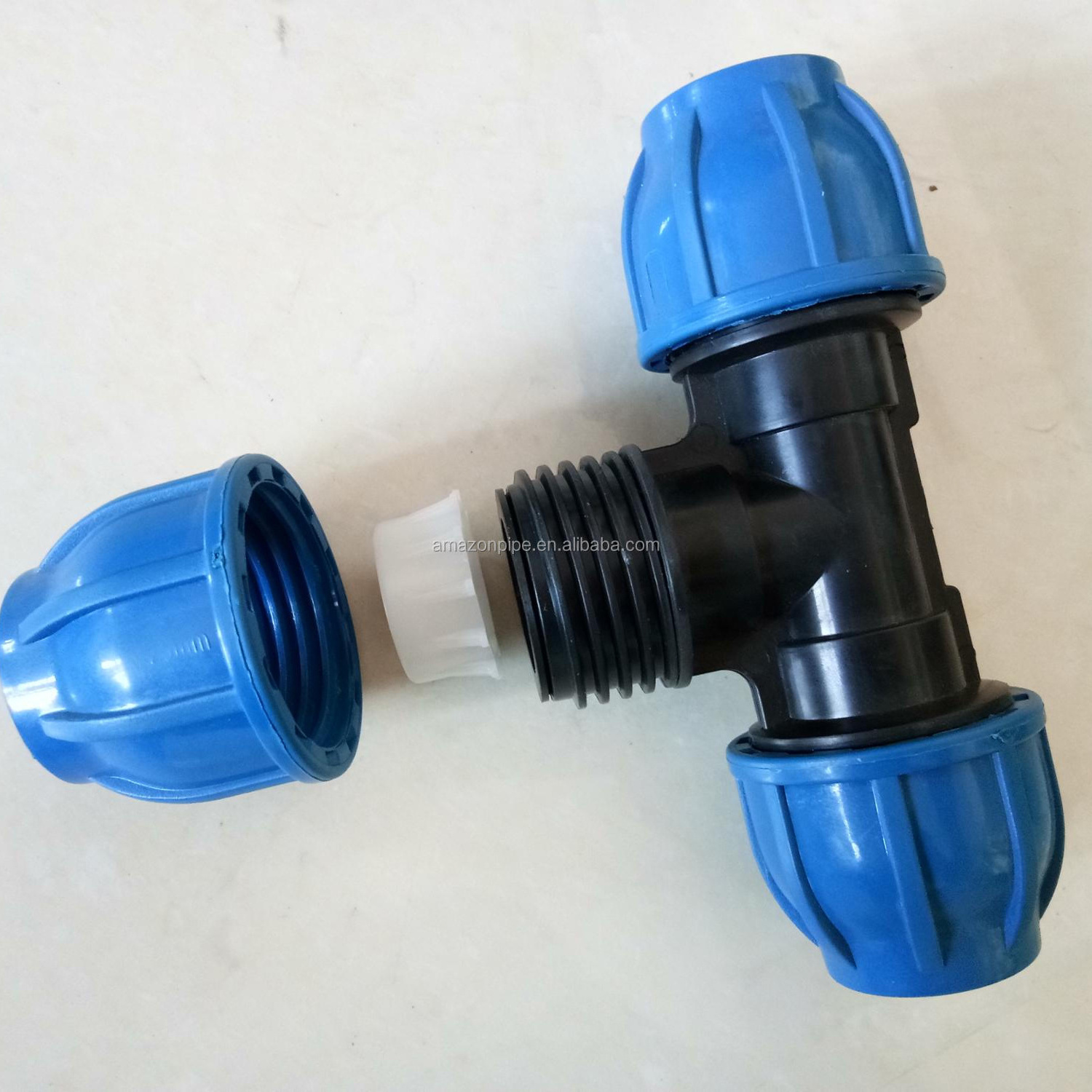 2019 Factory high quality Fittings pp compression fittings for irrigation