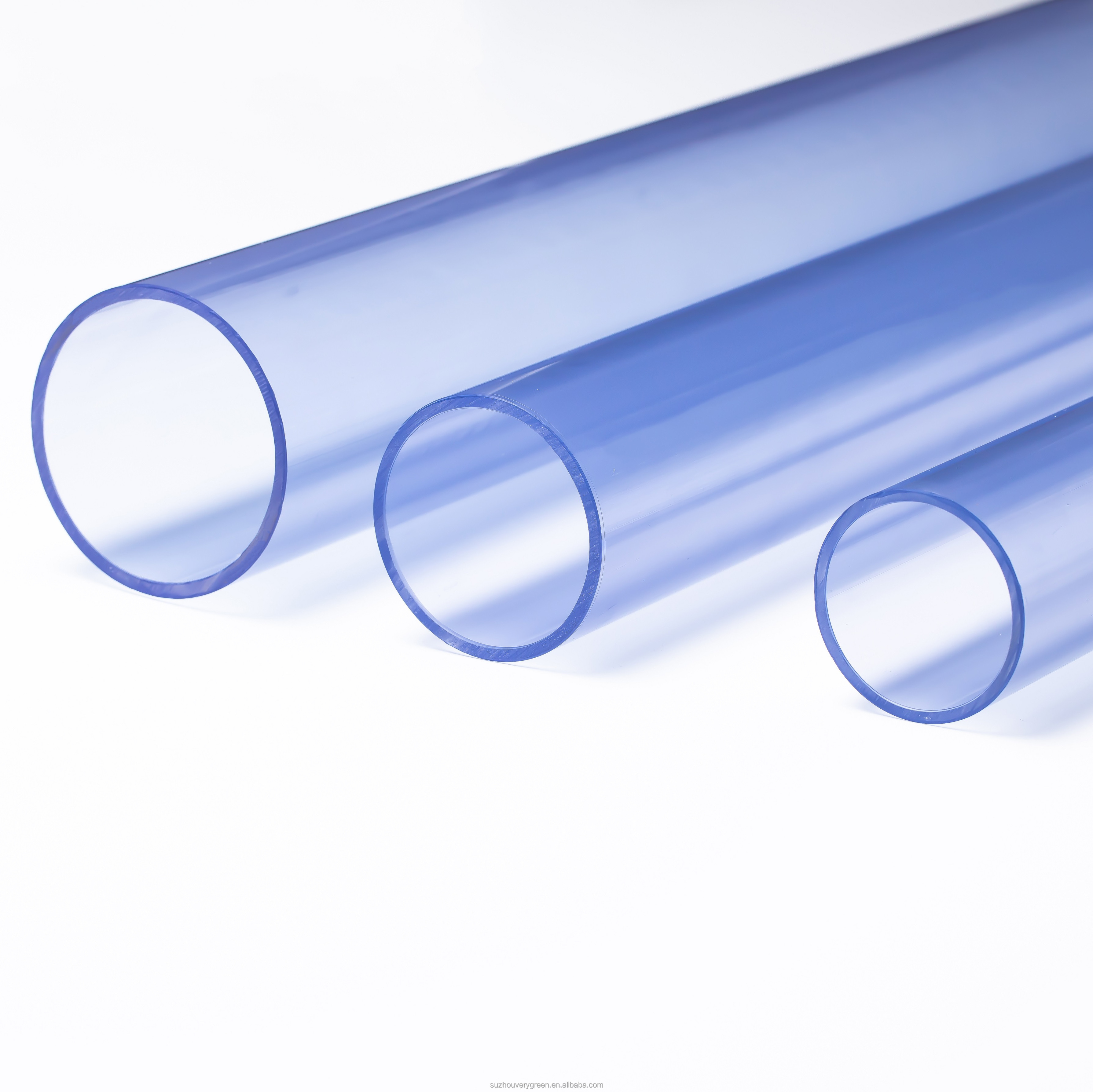 pvc clear plastic tube pipe plastic  clear pipe factory