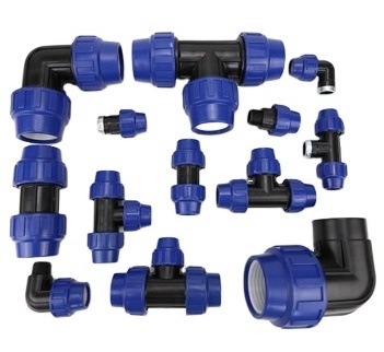 2019 Factory high quality Fittings pp compression fittings for irrigation