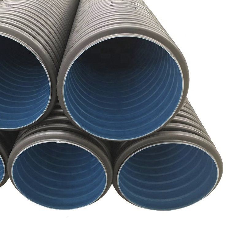 corrugated plastic culvert pipe prices 15 inch for sale