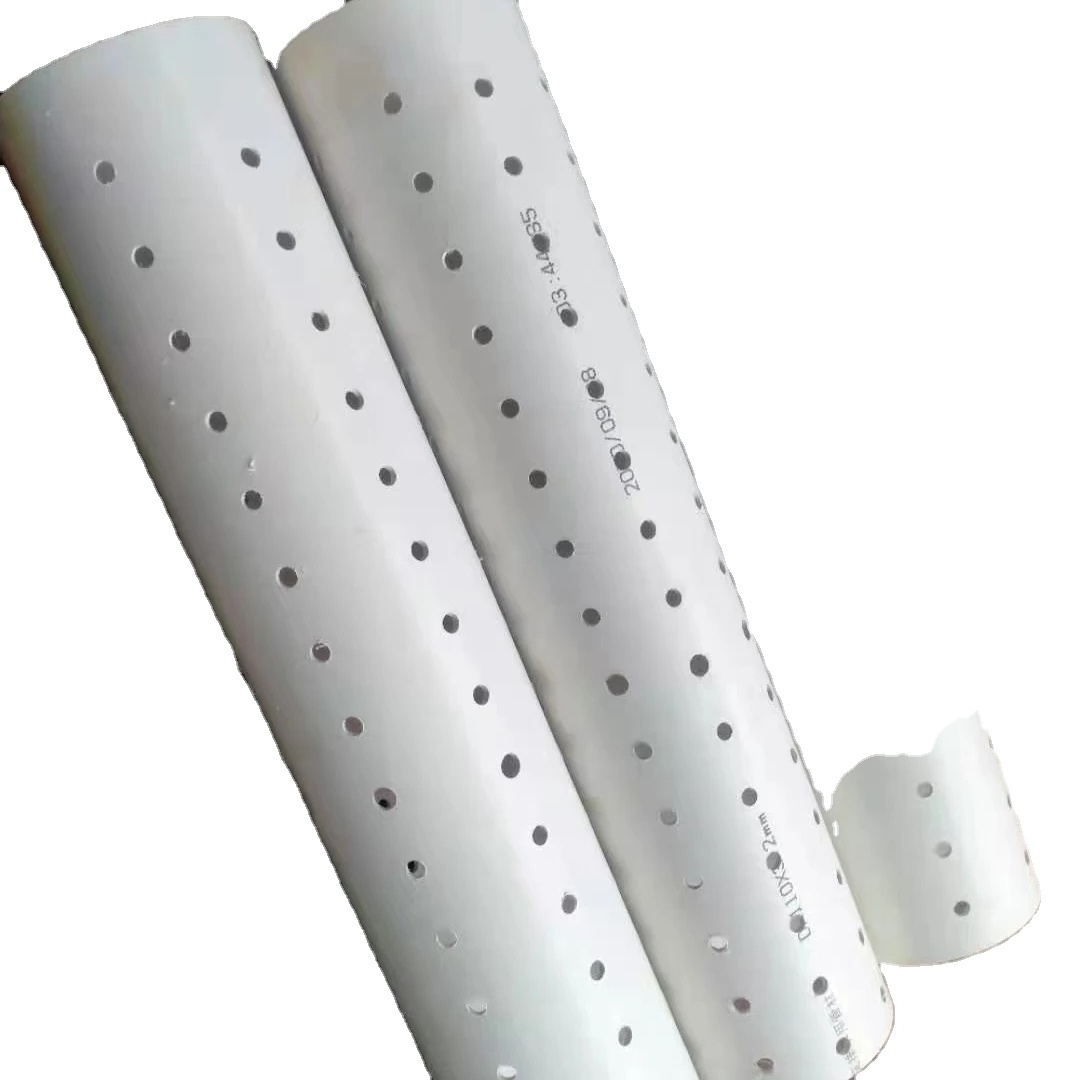 pvc perforated pipe 2 inch 3 inch perforated pvc pipe