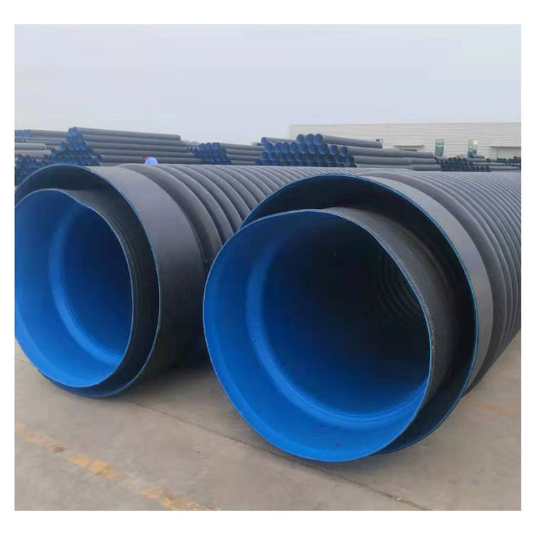 hdpe  perforated corrugated drainage pipe 12 inch plastic culvert pipe