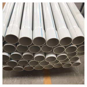 110mm 160mm 200mm tubes pvc pipes for water plumbing