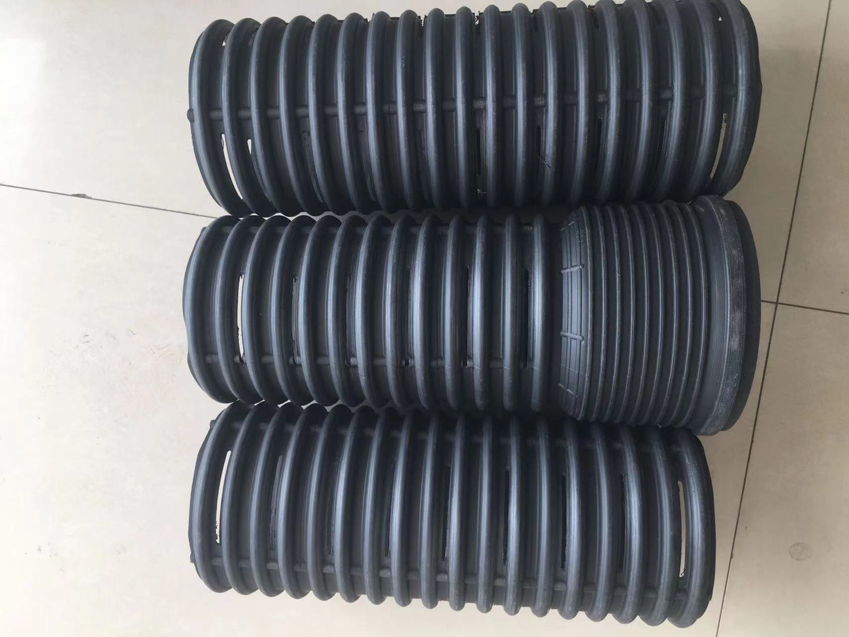 perforated corrugated drainage pipe 18