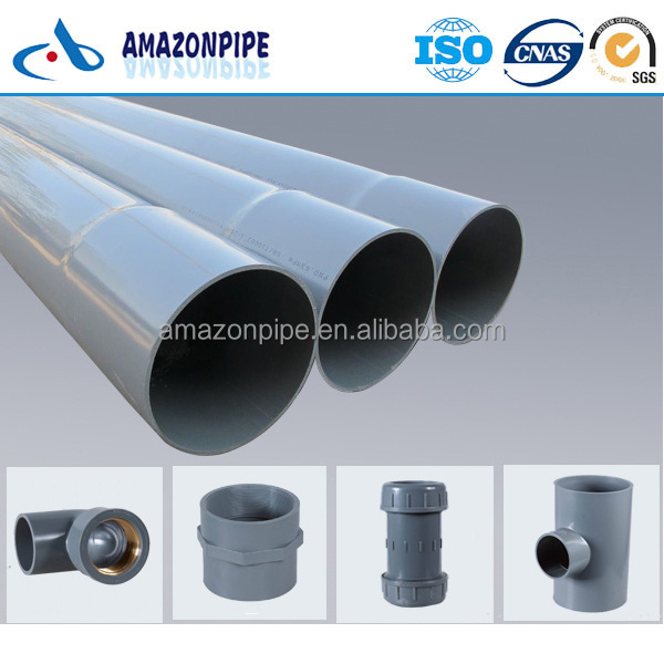 Underground pvc pipe 1/2 inch 3/4 inch upvc water flow tube