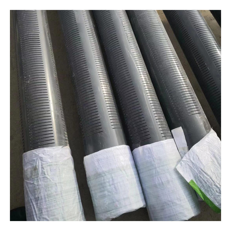 355mm 400mm 450mm 1/2 inch dia slotted perforated pvc pipes for deep well