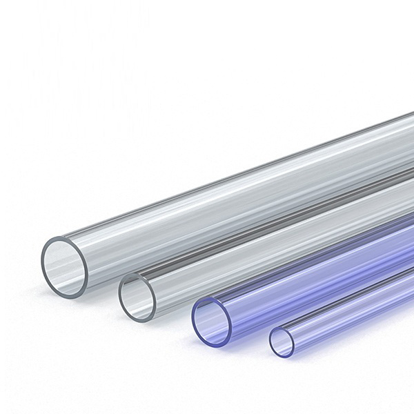 pvc clear plastic tube pipe plastic  clear pipe factory