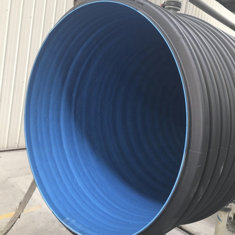 corrugated plastic culvert pipe prices 15 inch for sale