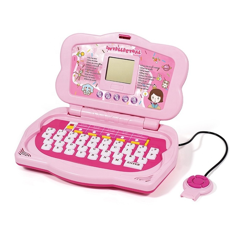 20 function children computer English learning language toys intelligent kids laptop learning machine with mouse