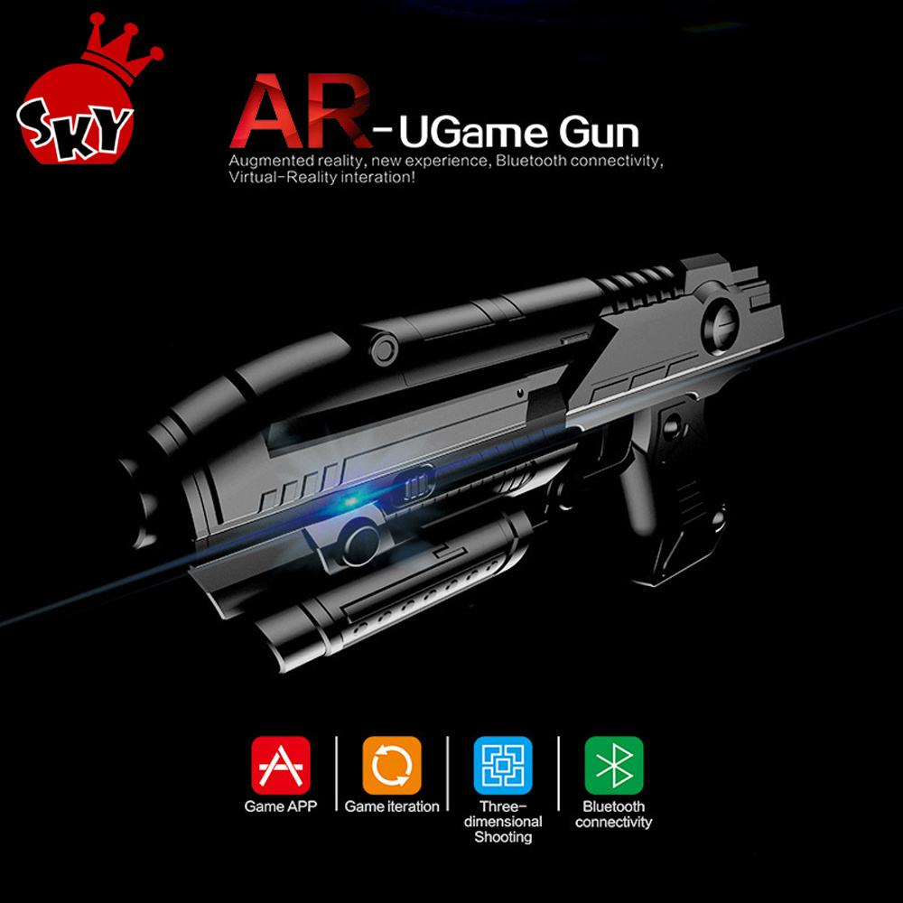 AR Game GUN Toy Shooting Game Smartphones Toy for IOS Android Air Gun FQ777