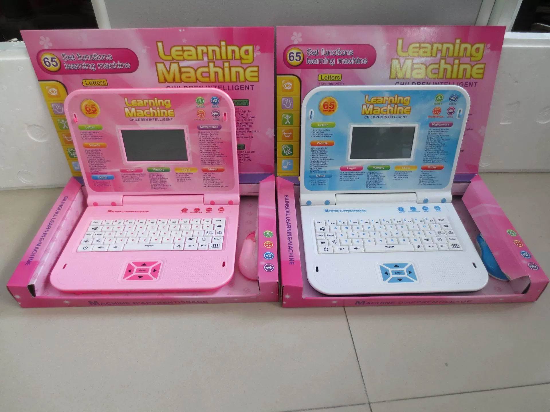 20 function children computer English learning language toys intelligent kids laptop learning machine with mouse