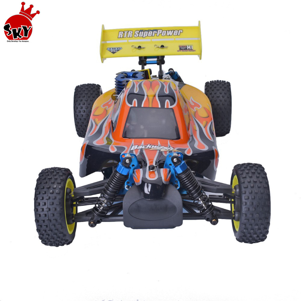 High quality racing rc car gas 1/10 four wheel off road engine powered 4x4 buggy remote control Cars