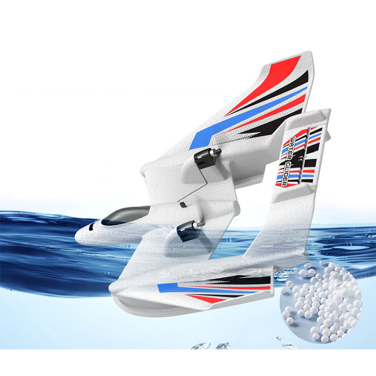 RC Hydroplane Electric Toy Model Flight Stunt Airplane Remote Control Foam Airplane Model Boys Toys