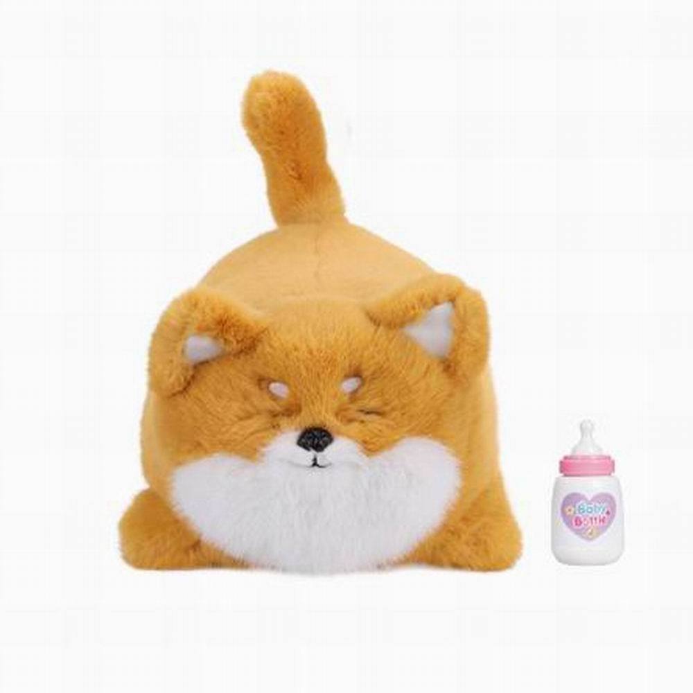 2024 custom plush blink corgi wink dog talking toys recording stuff toys electronic plush toy for kids