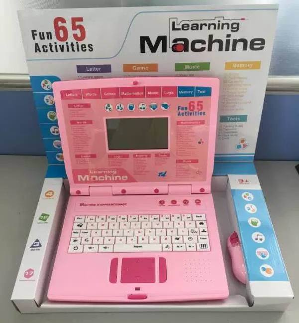 20 function children computer English learning language toys intelligent kids laptop learning machine with mouse