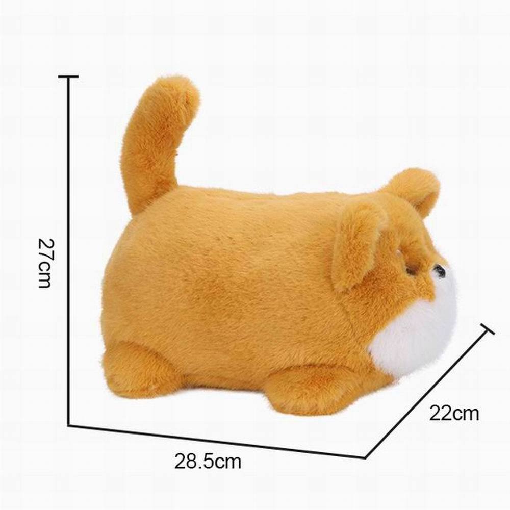 2024 custom plush blink corgi wink dog talking toys recording stuff toys electronic plush toy for kids