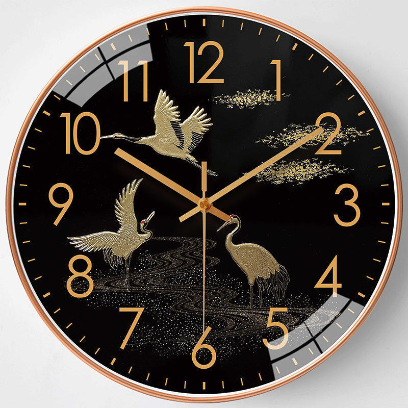 12 Inch 30cm Wall Clock Modern Minimalist Living Room Home Wall Clock Creative Decoration 3D Wall Clock