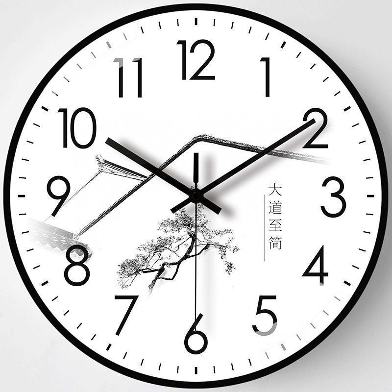 12 Inch 30cm Wall Clock Modern Minimalist Living Room Home Wall Clock Creative Decoration 3D Wall Clock