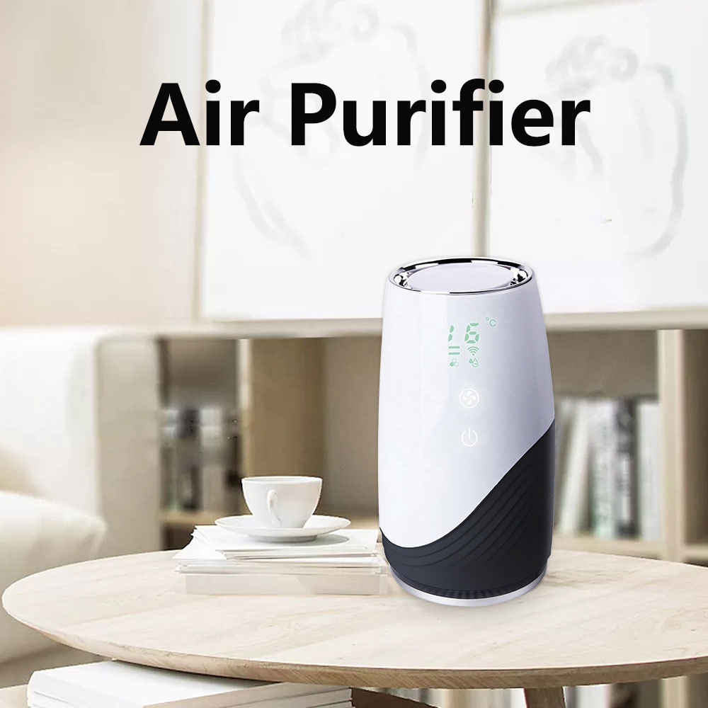 Portable Air Cleaner USB Rechargeable Air Purifiers Mini Smart Air Humidifiers