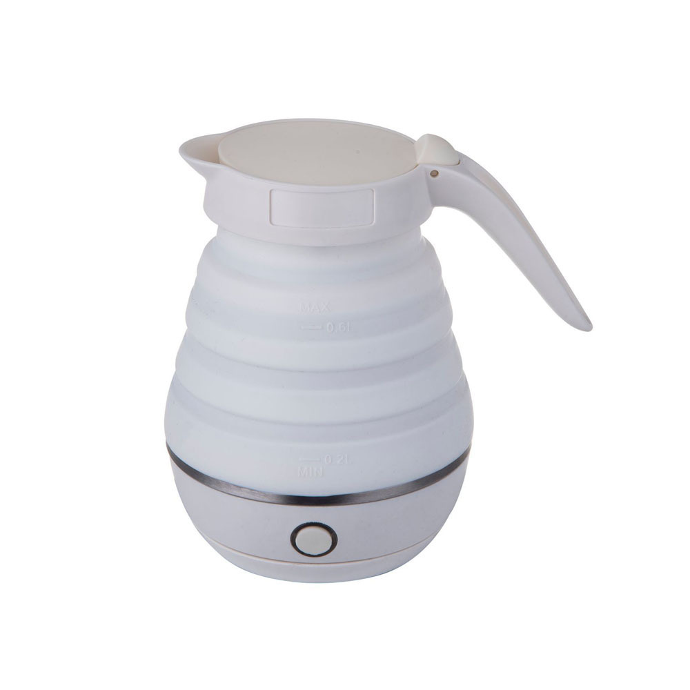 Electric Travelling Silicone portable pop-up Kettle Silicone travel foldable kettle