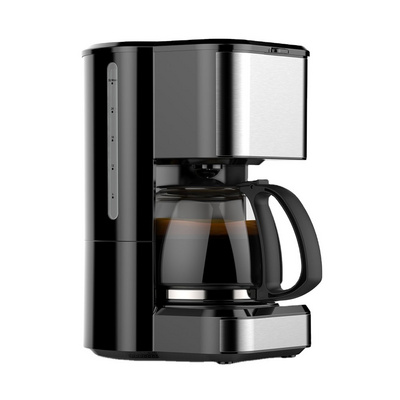 Automatic Coffee Machine Maker Anti Drip Filter 12 Cupcoffee Maker With Glass Carafe