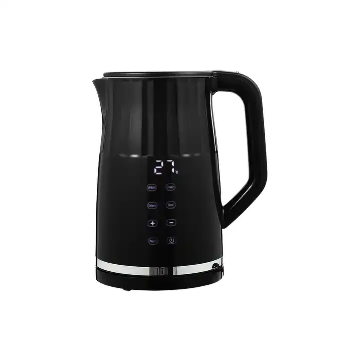 1.7L Stainless Steel Double Layer Electric Tea Kettle