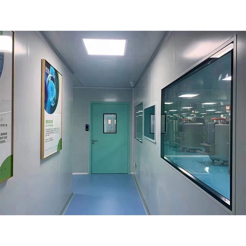 Dust Free insulated wall panels Clean Room modular laboratory system CE Certified cleanroom panel