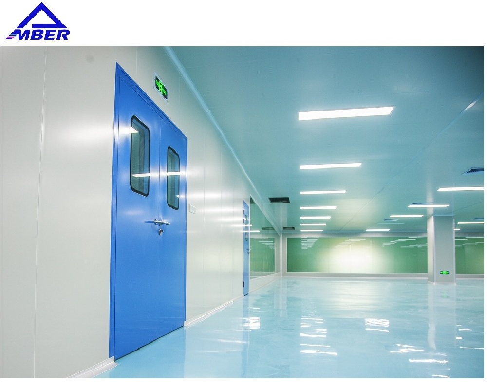 Lab Interlock Class 1000 Supplier Profile Class 8 System Gmp Dust Free Clean Room Equipment Cleanroom with Hepa Filter