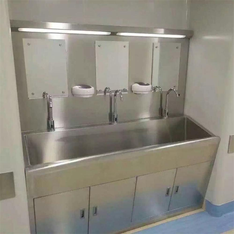 High Quality Hospital Stainless Steel Hand Wash Medical Sink Operating Room Sink With Hand Wash Sink Knee Operated